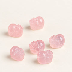 Rose Guardian — Rose Quartz Pixiu Bead — Alora Gems product photograph