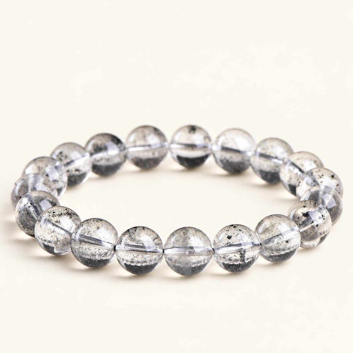 Blue Constellation — Phantom Quartz Bead Bracelet — Alora Gems product photograph