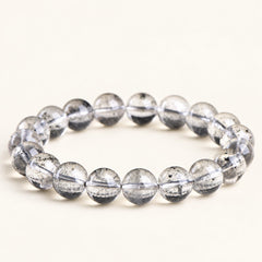 Blue Constellation — Phantom Quartz Bead Bracelet — Alora Gems product photograph