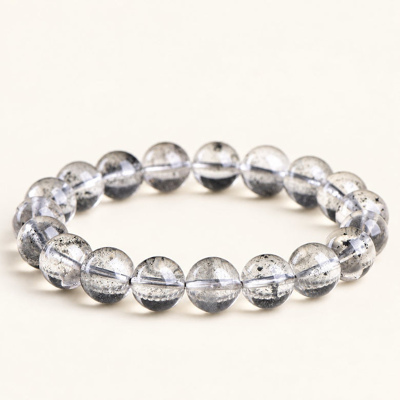 Blue Constellation — Phantom Quartz Bead Bracelet — Alora Gems product photograph