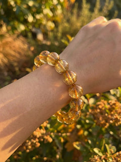 The Golden Rutile Resonance Bracelet