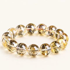 Golden Radiance — Citrine Bead Bracelet — Alora Gems product detail