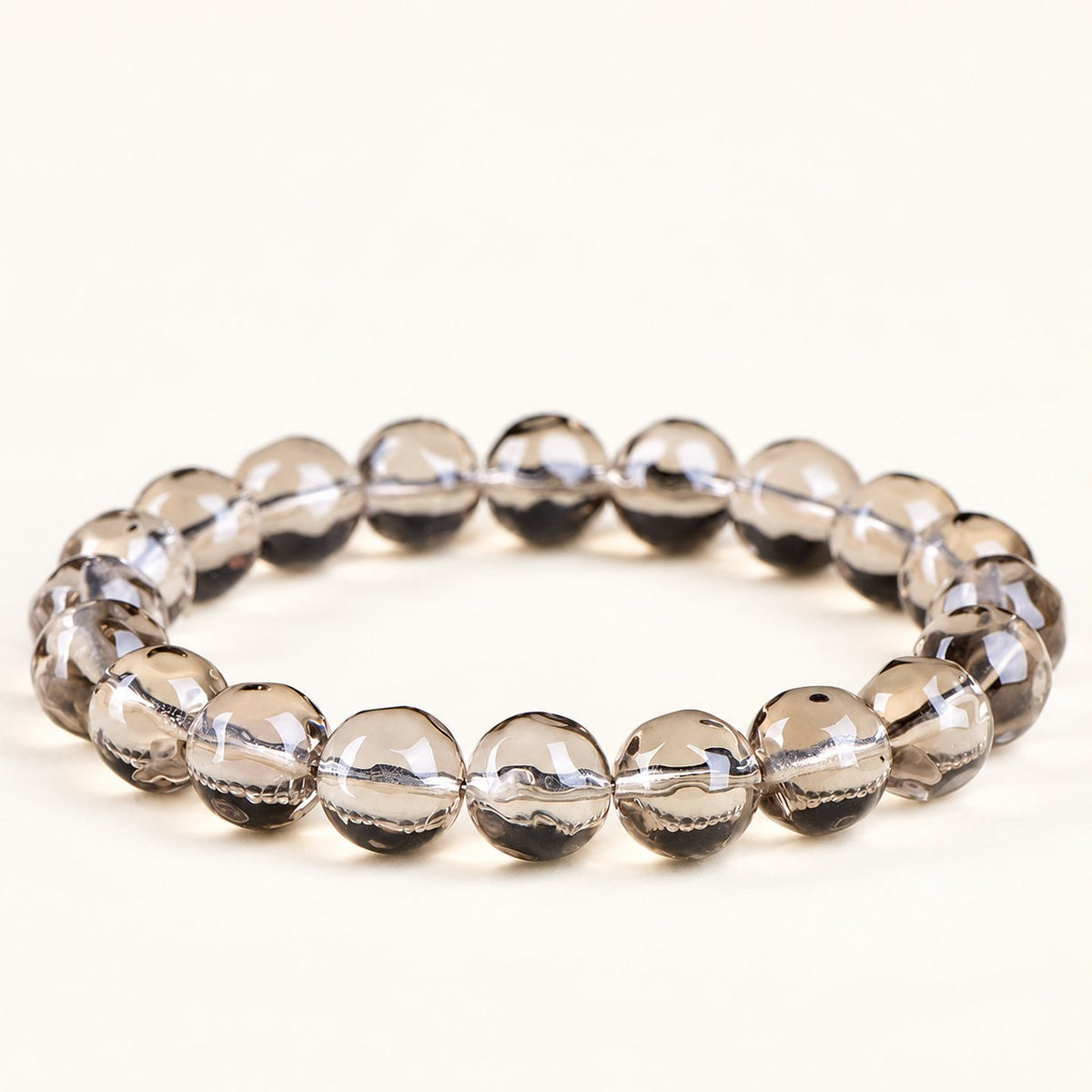 Smoky Prism — Faceted Smoky Quartz Bracelet — Alora Gems product photograph