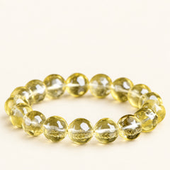 Honey Prism — Faceted Citrine Bead Bracelet — Alora Gems product photograph