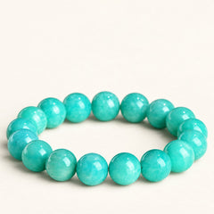 River Calm — Amazonite Bead Bracelet — Alora Gems product photograph