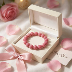 Radiant Rose Copper Geometric Bracelet