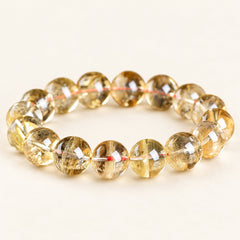 Golden Radiance — Citrine Bead Bracelet — Alora Gems product detail