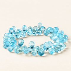 Prismatic Drops — Faceted Gemstone Beads — Alora Gems product detail