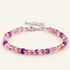Aurora Drift — Freeform Super Seven Quartz Bracelet — Alora Gems product detail