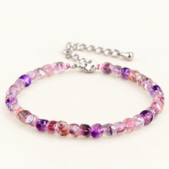 Aurora Drift — Freeform Super Seven Quartz Bracelet — Alora Gems product detail
