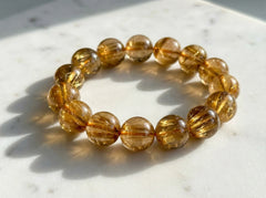 The Golden Rutile Resonance Bracelet