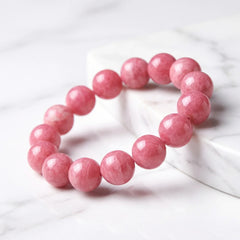 Radiant Rose Copper Geometric Bracelet