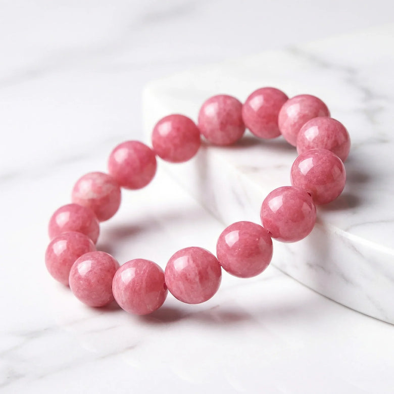 Radiant Rose Copper Geometric Bracelet