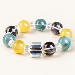 Color Reverie — Mixed Gemstone Bead Bracelet — Alora Gems product detail