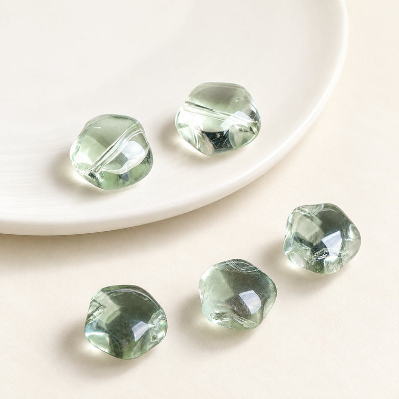 Green Star — Quartz Bead Components — Alora Gems product photograph
