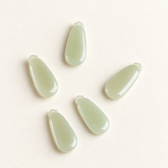 Jade Stillness — Minimalist Tablet Pendant — Alora Gems product detail