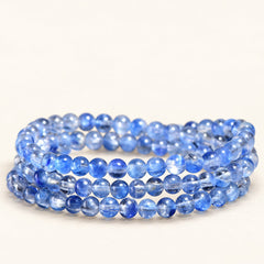 Blue Orbit — Kyanite Wrap Bracelet — Alora Gems product detail