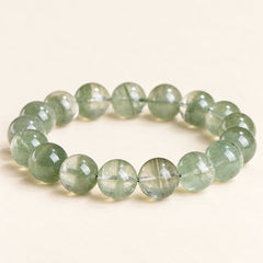 Forest Constellation — Green Phantom Quartz Bracelet — Alora Gems product detail