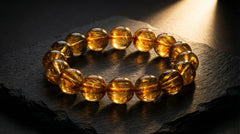 The Golden Rutile Resonance Bracelet