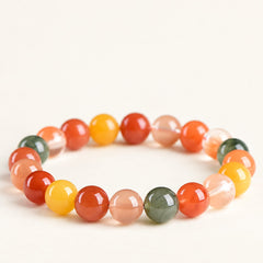 Three Horizons — Multicolor Included Quartz Beads — Alora Gems product photograph