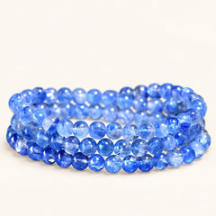 Blue Orbit — Kyanite Wrap Bracelet — Alora Gems product detail