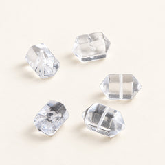 Crystal Points — Double-Terminated Quartz Beads — Alora Gems product detail