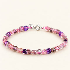 Aurora Drift — Freeform Super Seven Quartz Bracelet — Alora Gems product detail