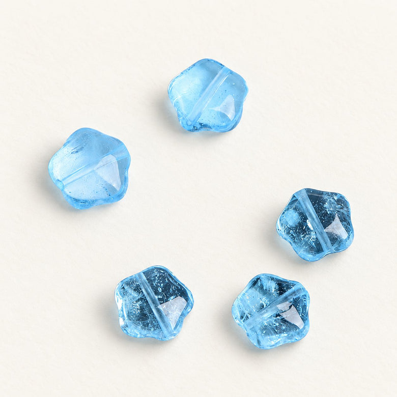 Azure Star — Blue Topaz Bead Component — Alora Gems product photograph