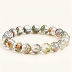 Garden Reverie — Multicolor Phantom Quartz Bracelet — Alora Gems product detail