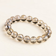 Smoky Prism — Faceted Smoky Quartz Bracelet — Alora Gems product detail