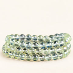 Green Orbit — Beryl Wrap Bracelet — Alora Gems product photograph