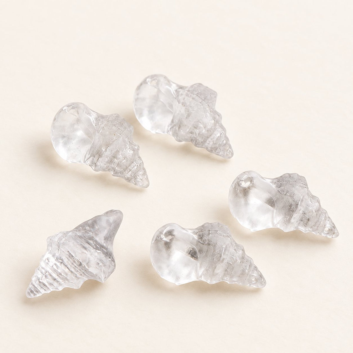 Crystal Curios — Carved Quartz Jewelry Components — Alora Gems product detail