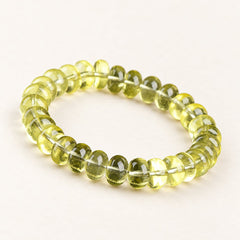 Honey Discs — Citrine Bead Bracelet — Alora Gems product detail