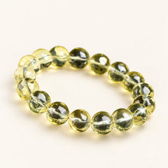 Honey Prism — Faceted Citrine Bead Bracelet — Alora Gems product detail