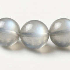 The Silver Adularia | Minimalist Sphere Bracelet