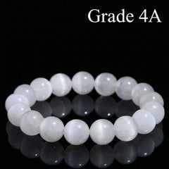 Luminous Cat's Eye Bead Bracelet — Alora Gems product image